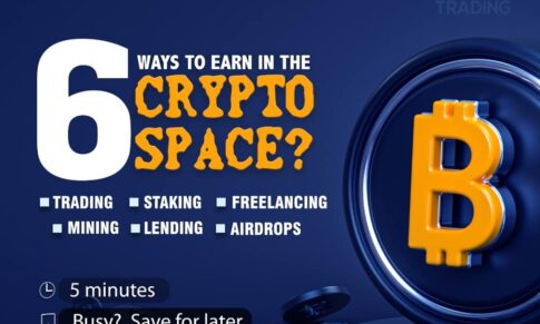 6 WAYS TO EARN IN THE CRYPTO SPACE