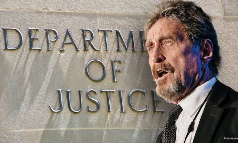 JOHN McAFEE EXEC CHARGED WITH MONEY LAUNDERING & SECURITIES FRAUD